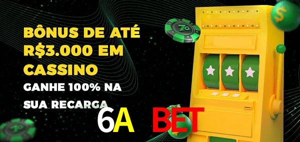 6A Bet melhor bônus de depósito